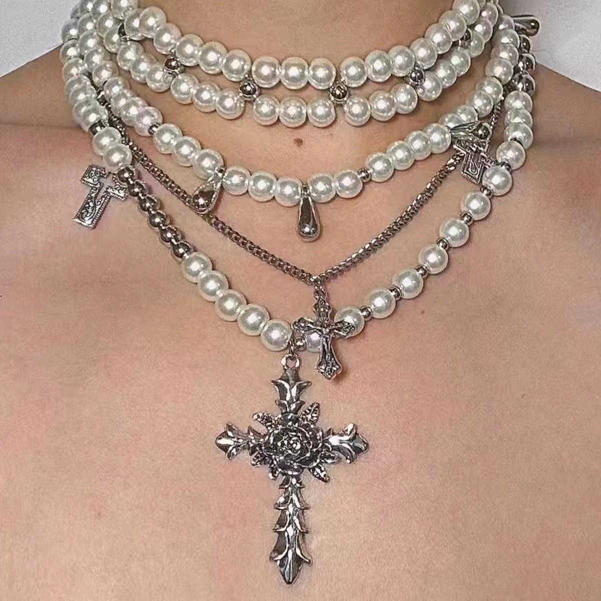 Baroque Layers Choker | Gothic-Nocturne Doctrine Style