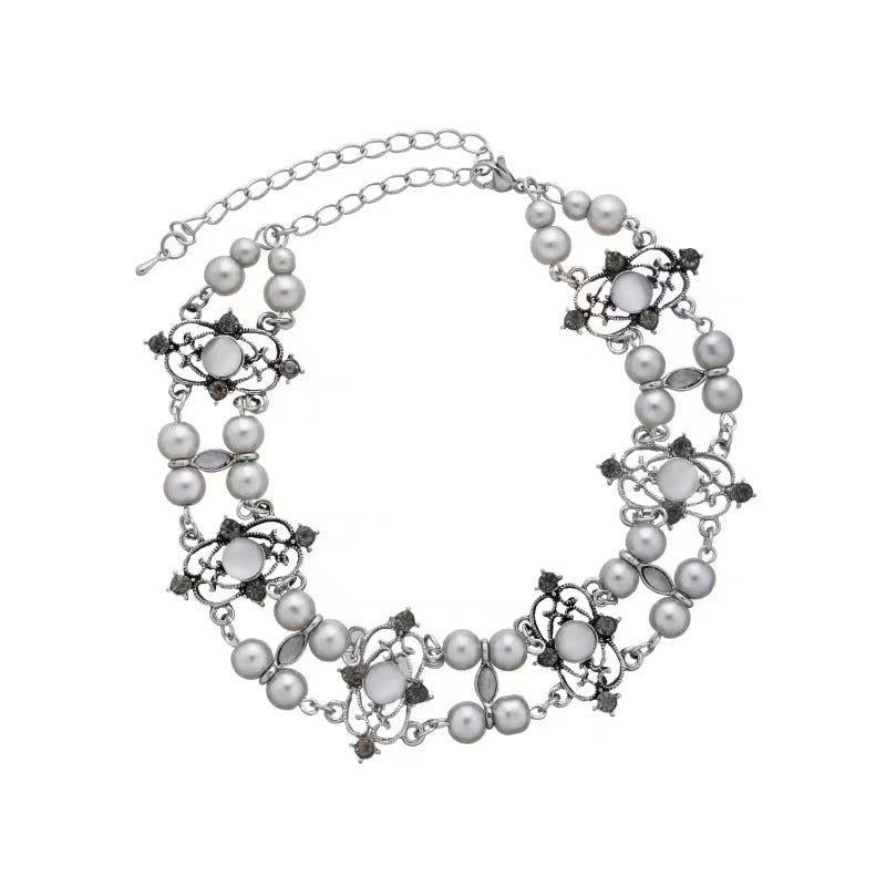 Cat’s Glow Choker | Y2K-Cyber Cutie, Sparkle-Crystal Kiss Style