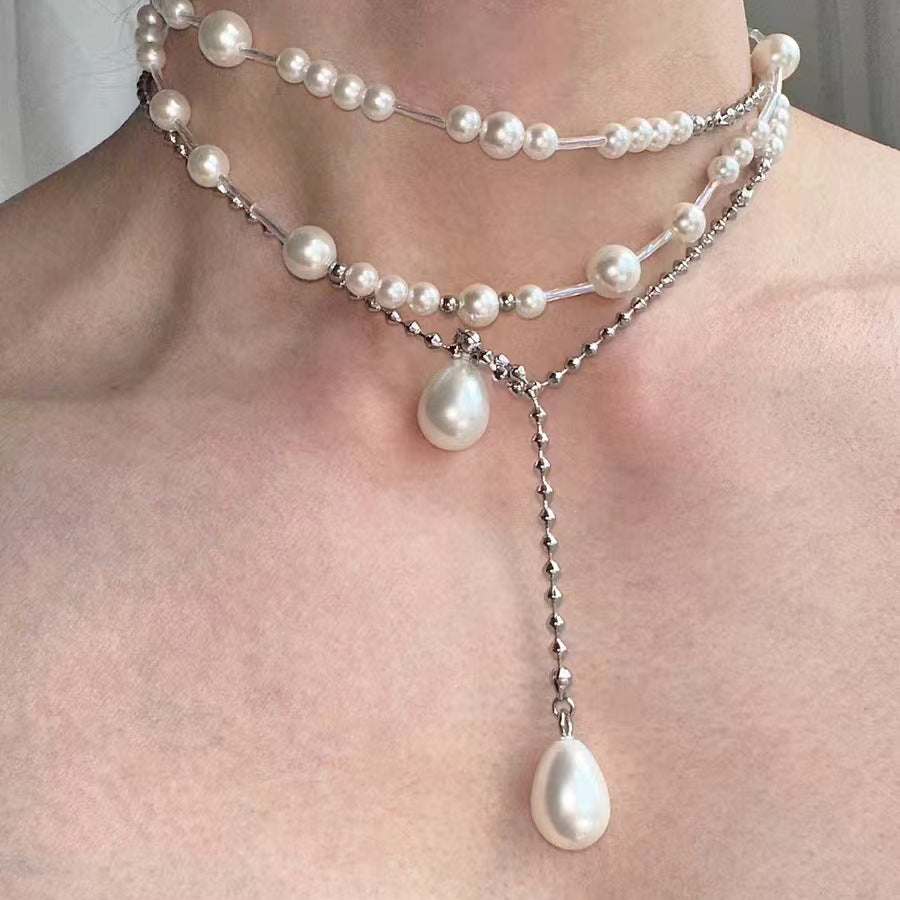 Pearl drop Choker | Other-Freestyle Signal Style