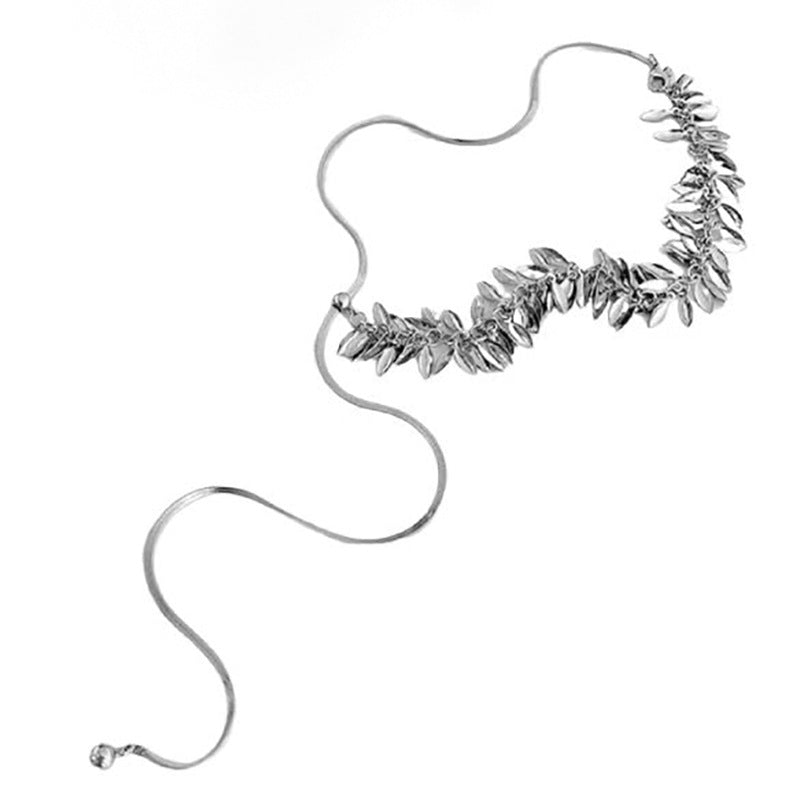 Wheat Tassel Choker | Metal-Mech Desire Style