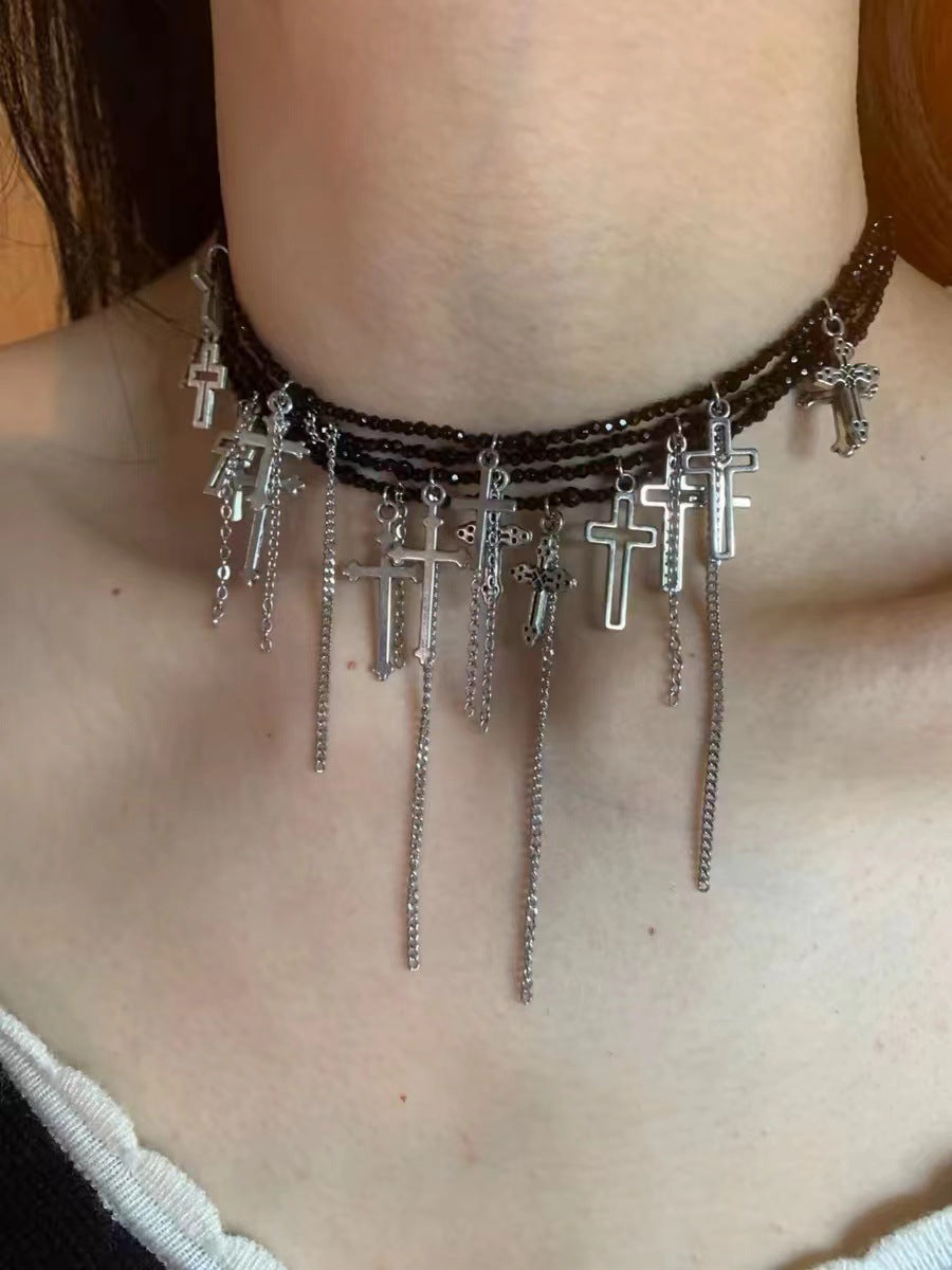 Gothic Set Choker | Gothic-Nocturne Doctrine Style