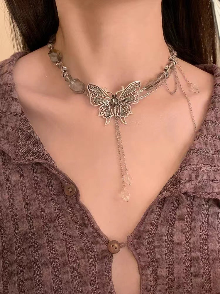 Tiger Wing Choker | Butterfly-Delicate Wings Style