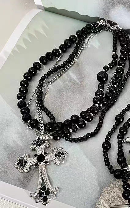 Vintage Layers Choker | Gothic-Nocturne Doctrine Style