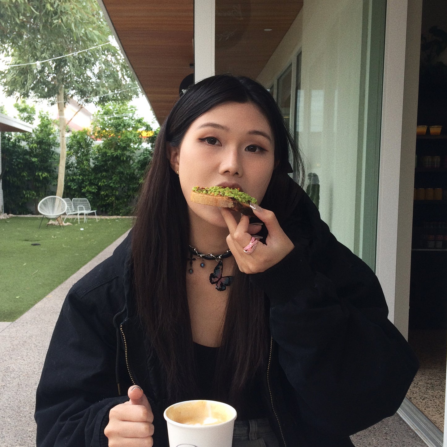 Blue Wings Choker | Butterfly-Delicate Wings, Y2K-Cyber Cutie Style